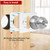 MOSECYOU Door Knob Plates Square Version, Deadbolt Decorative Spacer 2 Pcs