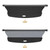 Vinomkii Trunk Cargo Cover Fit for Jeep Grand Cherokee (2 Row;WL) 2022 2023 2024 2025 2026 for Retractable Trunk Rear Security Cover Privacy Screen Shielding Shade with Carbon Fiber Texture