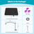 Hibbent Rain Shower Head, 13'' High Pressure Rainfall Square 5 Spray Mode Showerhead with 16" Shower Head Extension Arm, Solid Brass Adjustable Shower Arm Extender, Waterfall fixed Showerheads, Chrome