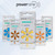 Power One Hearing aid Batteries Size 13 - p13 Battery for Hearing aid, Long-Lasting. Mercury-Free 1.45v zinc-air Hearing aid Batteries (60 Batteries), Orange