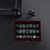 High End 21 Slot Watch Cases for Men, Piano Paint, Lockable Large Glass Lid