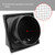 FRESH SPEED 4-Inch Black Exhaust Dryer Vent Cover 304 Stainless Steel