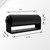 [Heavy Duty]JUGREAT 2 Pack Slide Gate Guide Roller，6" Hard Nylon Sliding Rolling Gates Guider with C Post Welded Bracket，Gate Rollers, Heavy Duty Sealed Ball Bearing Side Roller Assembly