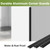 Fengone Aluminum Corner Guards L Molding Corner Guards with 90° Angle 35 X 1.6inch Stick Metal Corner Protector Molding for Wall Table Door Frame Protection and Decoration (3 Pack)