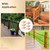 6 Pcs 3.5" x 3.5" Solid Copper Post Cap Fence Post Caps Pyramid Decking Caps with Screw for True/Actual Metal Wood Cedar Fence Deck Corridors Mailbox Posts End Cover
