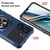 Mocotto for BLU View 5 Case with Tempered Glass Screen Protector,Military Grade Heavy Duty Shockproof Protective Cover,with Ring Kickstand for BLU View 5 (Blue)