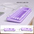 MOFII Keyboard Wired Large Print, Computer Keyboard Plug Play, Colorful Retro Round Typewriter Keyboard with Numeric Keypad and Media Hotkey for Windows PC Laptop (Pale Purple)