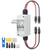 Pjerjzn 50A Solar Panel Disconnect Switch 400V DC/AC PV Disconnect Switch Outdoor Miniature Circuit Breaker IP65 for Solar PV Homes Battery (400V 50 Amp)