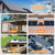 Pjerjzn 50A Solar Panel Disconnect Switch 400V DC/AC PV Disconnect Switch Outdoor Miniature Circuit Breaker IP65 for Solar PV Homes Battery (400V 50 Amp)