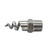 Fitvell 1" Male Spiral Cone Atomization Nozzle 316 Stainless Steel Dust Remove Atomized Sprayer for Gas Cooling, Fire Proof, Washing