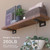 LEOPO 6 Inch 6 Pack Openwork T Shelf Brackets for DIY Floating Shelf