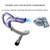 Upgraded Pet Hair Power Brush Tool Attachment for Shark Navigator Lift-Away Deluxe Upright NV360 NV350 NV352 NV356E NV370 NV22L UV420 UV410 UV440 Vacuum Replacement Parts Numbers 119FFJ Gray