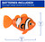 SwimWays Rainbow Reef Clownfish Water-Activated Pool Toy for Ages 5+