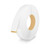 White PVC 1-1/2 inch x 50 ft Edge Banding Peel and Stick Strong Adhesive Edging Trim Flexible and Durable Veneer for Wood Cabinate Laminate Shelf Restoration