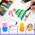 Artecho Acrylic Paint Markers 60 Colors with Brush Tip and Fine Tip