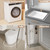 78” White Shower Threshold Water Dam Stopper for Dry Wet Separation