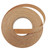 Beech Edge Banding 3/4" X 50' Roll,Preglued Iron On Wood Veneer Strips,Hot Melt Self Adhesive Edgebanding Roll,Flexible Wood Tape Edging Trim for Furniture Plywood Cabinet Repair