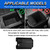 YUJIANQ Center Console Organizer for Toyota Land Cruiser 250 Prado J250 LC250 2024 2025 Accessories armrest Storage Box Console Organizer Tray (Not Fit Cool Box) (Center Console Organizer)