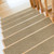 SMILOOL Stair Treads Non Slip for Wooden Steps Indoor 9" x 36" 15 Pack Extra Wide Stair Tread Carpet Stairs Runner, Step Pads with Reusable Adhesive for Dogs Kids Elders, Machine Washable, Beige