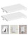 Type 3r Enclosure Cover, DBVW-1 Outdoor Outlet Cover for Wet Locations (Vertical), Electrical Box Replacement Cover for DBVR1W/DBVS1W/60VW in Box Electrical Outlet Box - White(2-Pack)