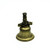 Whydah Pirate Ship Bell, Antique Gold and Black Finish, Elegant Historical Display