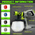 BYCZONE Paint Sprayer for House Painting, 700W Power Paint & HVLP Sprayers with 4 Copper Nozzles & 3 Spray Patterns, Corded Spray Paint Gun for Furniture, Wall, Door