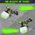 BYCZONE Paint Sprayer for House Painting, 700W Power Paint & HVLP Sprayers with 4 Copper Nozzles & 3 Spray Patterns, Corded Spray Paint Gun for Furniture, Wall, Door