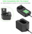 Hanaix 1.2V-18V Ni-MH Battery Charger UC18YG Compatible with Hitachi 7.2V