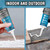 Construction Adhesive Heavy Duty, Cement Glue for Concrete, Floor, Wall, Stone, Wood and More, 7.4 Ounce Tile Squeeze Tube, Suitable for Rough Bonding Surface (220ml*1)