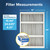 Filtrete 16x25x4 Air Filter, MERV 13, MPR 1900, 2 HVAC Filters