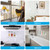 GREANER Suction Cup Shelf, 16 Inch Shelves for Windows for Plants, 2 Packs Clear Suction Cup Planters Window for Outdoor Indoor Plants, Living Room, Bathroom, Kitchen, Balcony