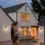 BIEOCUR Outdoor Wall Light Fixtures,Vintage Exterior Waterproof Lantern