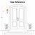 BIEOCUR Outdoor Wall Light Fixtures,Vintage Exterior Waterproof Lantern