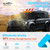 Bekantogy Car Windshield Compatible with Land Rover Defender 90 110 130 2020-2025 Folding Sun Shade Windshield Sunscreen Heat Shield Front Windshield Sun Shade UV Protection (Black)