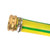 2 Pack 5/8 Inch Brass Thread Garden Hose Connector Hose Mender End Repair Kit, Male and Female Garden Hose Fittings with Clamps