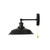 Bagkcopp Industrial Black Wall Sconces Light with Pull Chain Switch,Wall Mount Light Lamp for Kitchen Bathroom Bedroom Vanity Hallway Dining Room (Black-26cm)