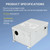 RV Automatic Transfer Switch, 120/240 VAC, 50 Amp