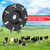 VISLONE Zinc Alloy Livestock Hoof Trimming Disc Plate With 7 Blades - Grinding Discs Claws Care Tool