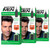 JUST FOR MEN Shampoo-In Color, Hair Color, Real Black H-55 (3 Pack)