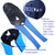 Yeerong BNC crimping tool kit,20 BNC male crimp-on connectors and coaxial cable crimper for RG58 RG59 coaxial cable
