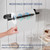 WZRUA Paper Towel Holder Under Cabinet, Single Hand Operable Roll Holder with Damping Effect,Self-Adhesive or Drilled SUS304 Stainless Steel for Kitchen Bathroom,Matte Black