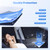 Canvcle Sunshades for Jeep Cherokee 2014-2023 (Not for Jeep Grand Cherokee) Windshield Sun Shade Side Rear Window Shade Cover Sun Visor Shield Privacy Protection Keep Vehicle Cool Black 8PCS