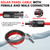 Vansdon 2x50 Feet Solar Panel Extension Cable, 12AWG Solar Cable, Solar Panel Cable with Female and Male Waterproof Connectors for RV, Photovoltaic Systems (50FT Red + 50FT Black)