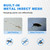Zepoty 20"x20" Premium Aluminum Gable Vent with Screen