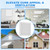Zepoty 20"x20" Premium Aluminum Gable Vent with Screen