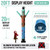 GOODENY 20FT Tall Halloween Inflatable Tube Man Zombie Wacky Wavy Dancing Guy (18''Diameter) for Outdoor Decoration Advertising Business Promotion (Blower Not Included)
