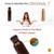 AVA DESIGNZ Hammered Copper Bottle Yoga Ayurvedic Water Bottle, Leak-Proof Copper Vessel Cleaning Brush and Canvas Bag, Joint-Free 100% Pure Copper Water Bottle for Drinking, Thermos, 32 Oz Blac