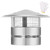 9 Inch Round Chimney Cap,Adjustable Roof Cap for Vents,Chimney Cap with Screen in Stainless Steel,Round Rain Cap for All-Round Chimney Protection,Round Roof Rain Chimney Cover,9 Inch Round Chimney Cap