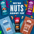 Nut Harvest, Flamin' Hot Peanuts, 16 oz Canisters, (4 Pack)