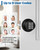 HIDALIFE Door Knob with Keypad, Door Knob with Lock, Keyless Entry Door Lock with Code for Front Door Garage Home Apartment, Matte Black 2Pack